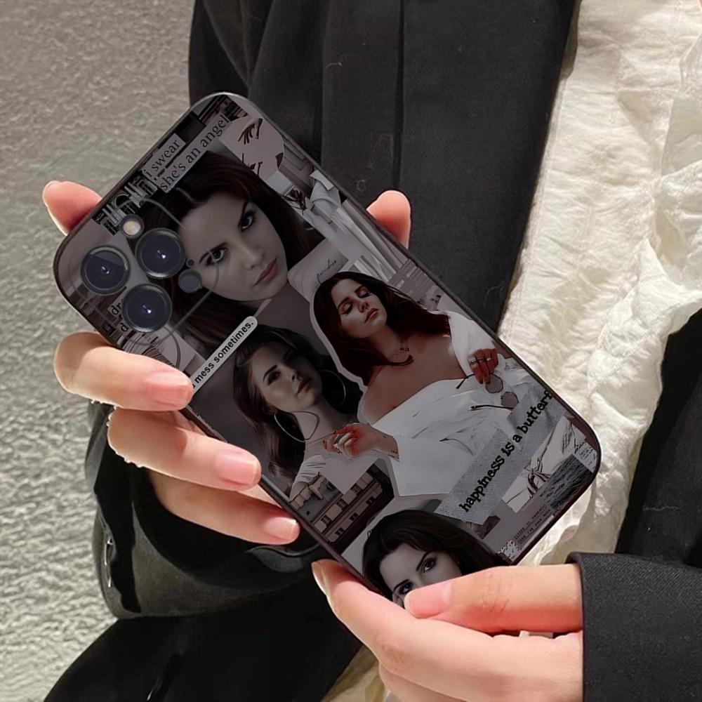 Etui na telefon Lana Del Rey Singer do iPhone 15 14 11 12 13 Mini Pro XS Max Pokrowiec 6 7 8 Plus X XR SE 2020 Funda Shell