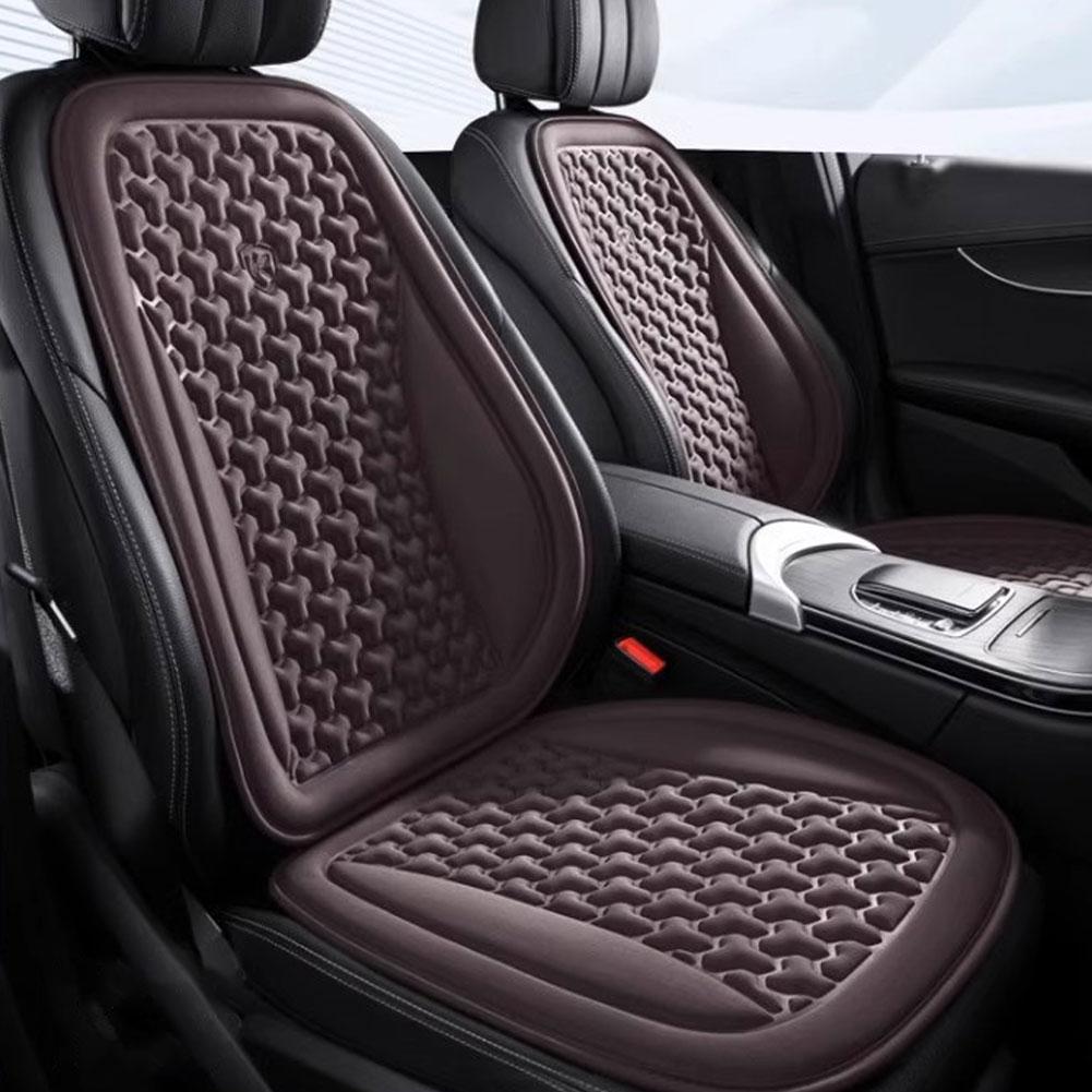 Car Seat Cover Summer 3D Breathable Ice Silk Car Seat Universal Pads Cushion Design Convex Protector Chair Seat Auto Mat Au T7M3