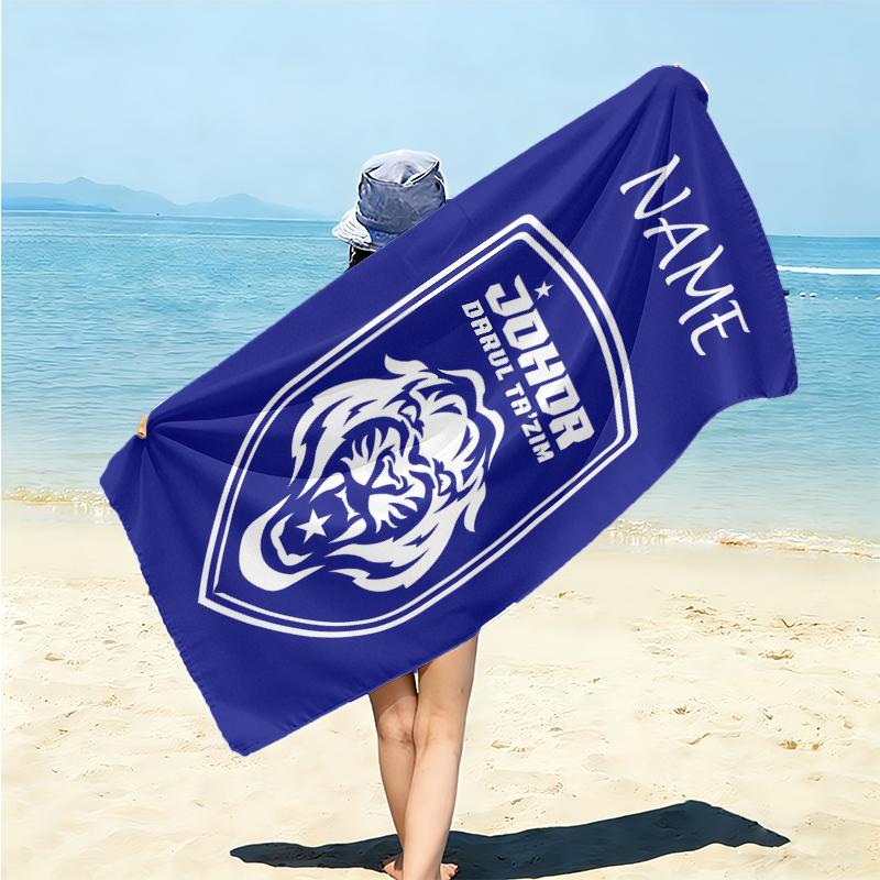 Personalized Portugal's National Emblem Beach Towel Microfiber Beach Towel Thin Absorbent for Beach Swimming Yoga Bath Sports. 0910170