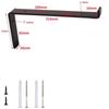 Shelf Wall Brackets Rustic Heavy Duty Industrial Scaffold Board Tool Support