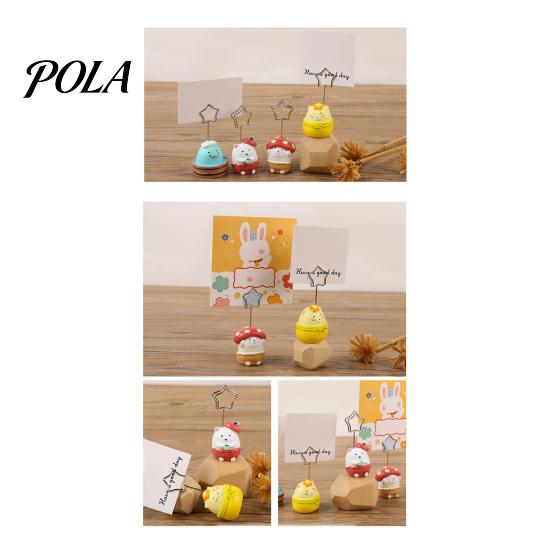 Porta biglietti ad angolo regolabile a forma di animale in resina, Portanote Carino per Scrivania, Clip per Foto, Supporto, Accessorio Decorativo Creativo per Ufficio, Carta