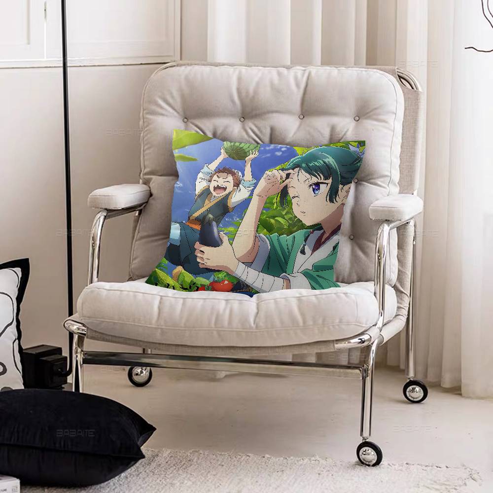 Anime The Apothecary Diaries Lucky Dragon Pillow Cover Sofa Cushion Cover Home Room Decoration Children Gift