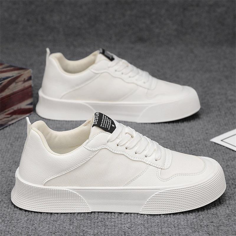 Men Sneaker Four Seasons Fashion British Style Flat Bottom Casual Shoes Male Lace Up Platform Running Shoes Tenis Masculino