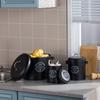 Household Iron Art Vegetable Storage Can Suit Kitchen Potato Ginger and Garlic Fresh Keeping Storage Bucket