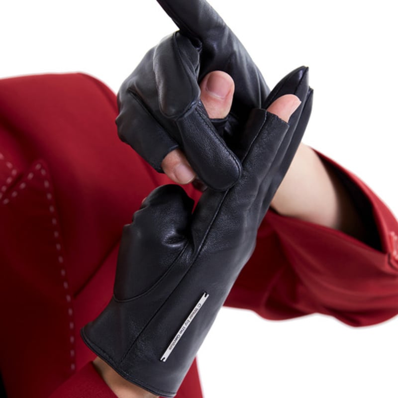 C Wear by the Genius LAMB SKIN TOUCH SCREEN GLOVES