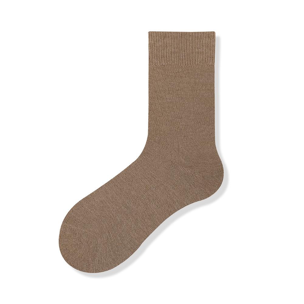 Female Autumn and Winter Thick Type Warm Antibacterial Anti Pilling High Drum Wool Socks