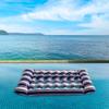 Inflatable Floating Bed Portable Floating Lounger Air Mattress Foldable Swimming Pool Air Mattress Outdoor Swimming