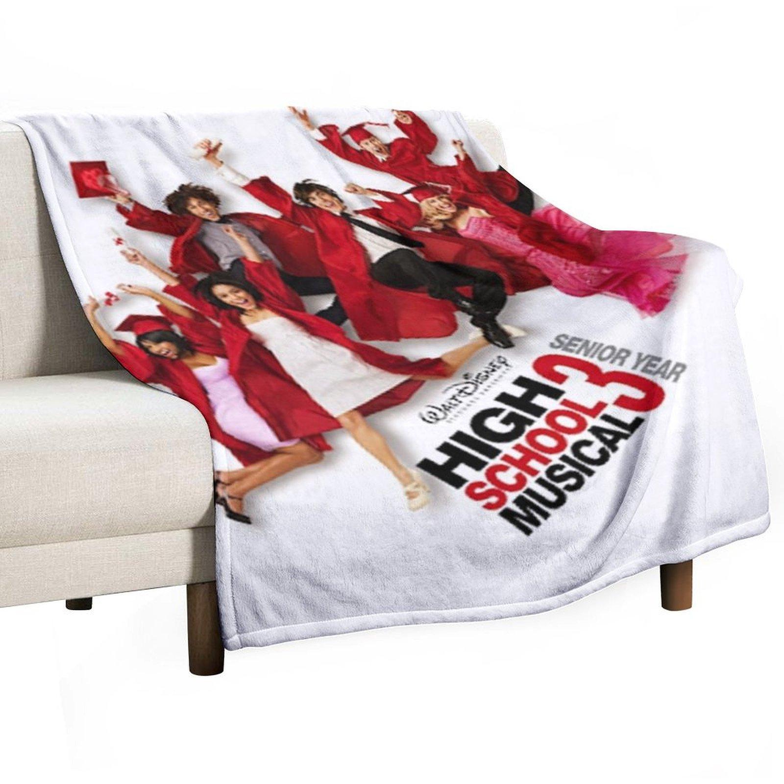 HSMTMTS 02 Throw Blanket Custom Comforter Furry Flannel Blankets 30x40in