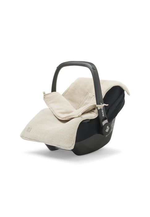 Chanceliere Jollein - 025-811-65360 - Acrylic Chanceliere Basic Knit Nougat, Creme/Beige