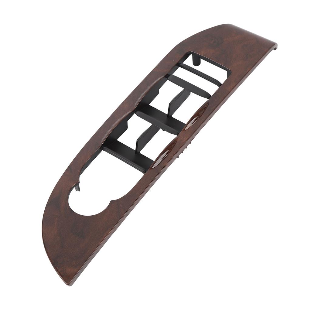 Master Power Window Switch Bezel 15920638 Front Left Driver Side Window Switch Panel Trim for 1500 2500 3500 Wood Grain