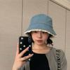 Big Brimmed Lace Fisherman Hat Y2K Panama Hat Fashion Denim Bucket Hat  Lady