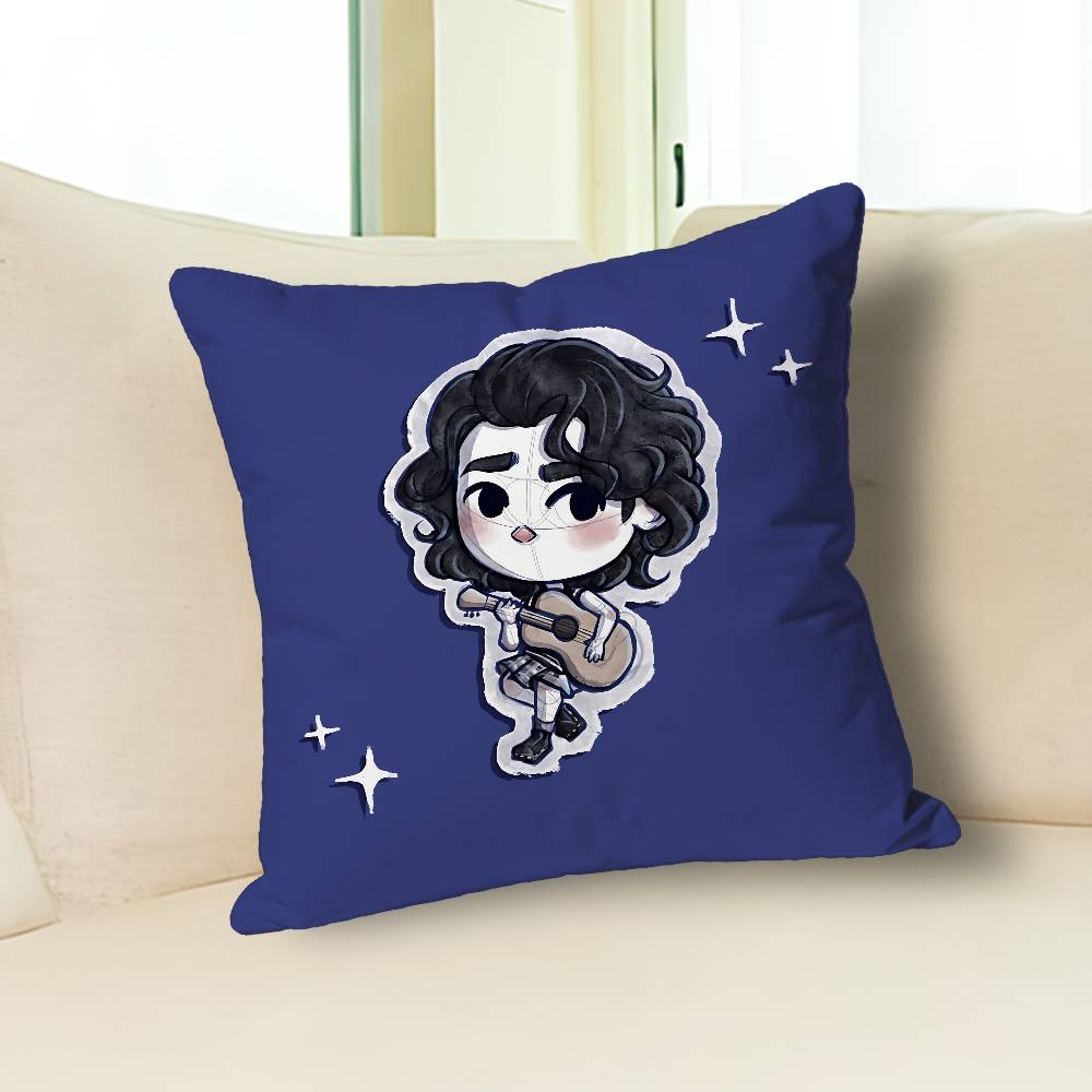 C-Conan G-Gray Wishbone Verschiedene Größen Quadratische Kissenhülle Für Auto Haus Schlafzimmer Dekor Individuelles Valentinstagsgeschenk