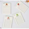 8 pack Cute Patter to Do List Notepads, to Do List Note pad, Cute Fruit Pattern to Do List Planner, to Do List Memo Stationery for Home Office