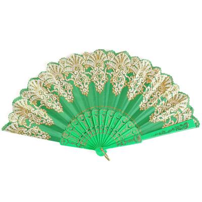 Vintage Lace Folding Fan Dance Hand Held Fans Chinese Dance Fan Photo Props Wedding Party Decoration Ornament Craft Gift