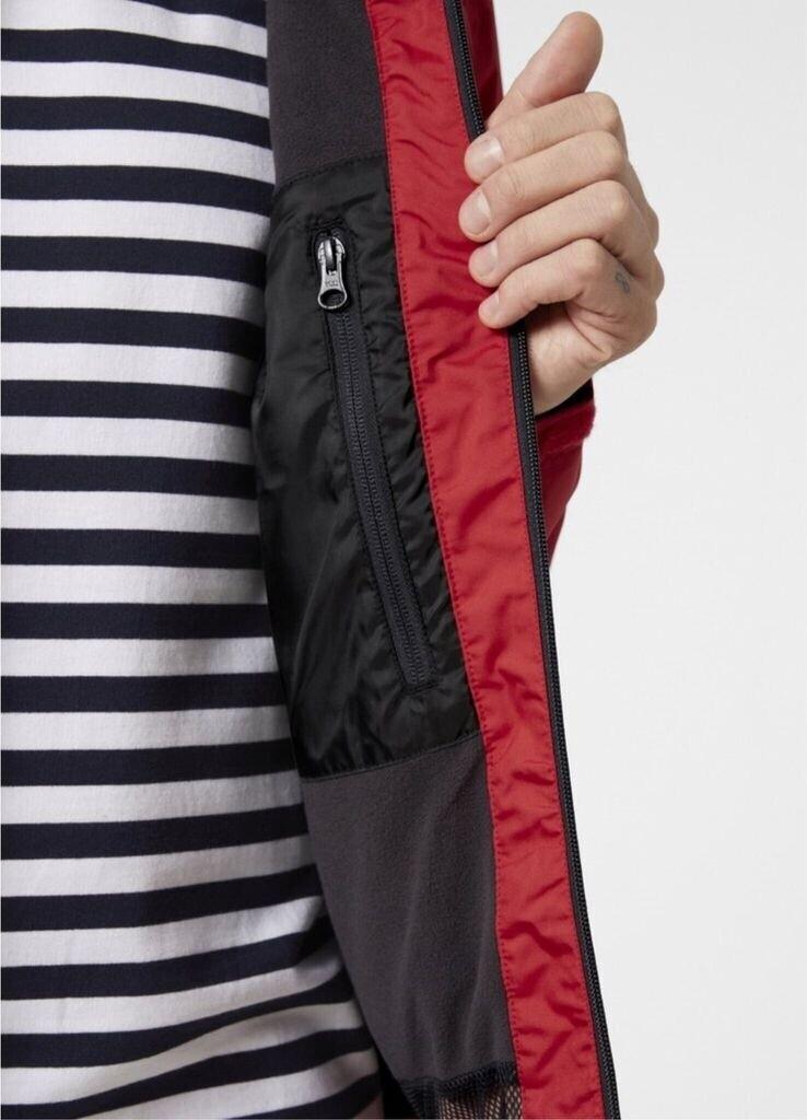 Helly Hansen Crew Hooded Midlayer Jacket (33874) Red