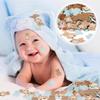 500 Pcs 0.98 Inch Bear Confetti Baby Shower Cream Brown Decoration We Can Bearly Wait Bear Shaped Paper Confetti Table Scatter First Birthday