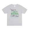 Oxford University Bradley Library Same I BUY BOOKS Bedrucktes lockeres Baumwoll-Kurzarm-T-Shirt für Männer und Frauen