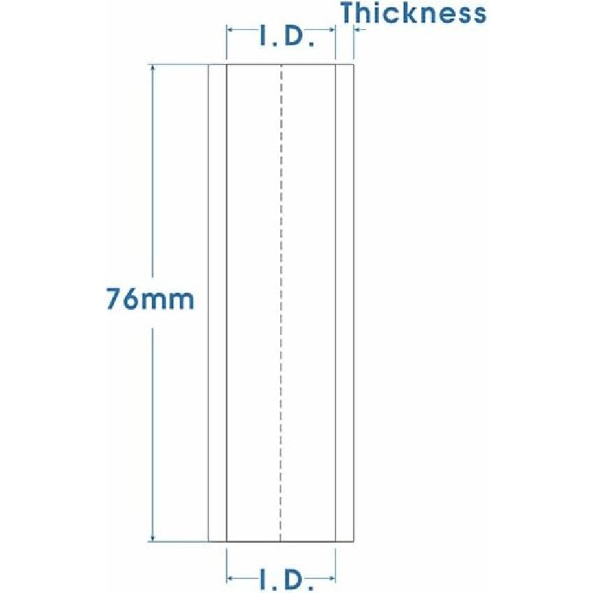 4 Inch Silicone Straight Hose Pipe Coupler,ID 4″(102Mm),Length 3"(76Mm),Wall Thickness 4-Ply (5.4Mm) Turbo Hoses