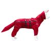Adjustable Full Coverage Raincoat for Medium to Large Dogs: Golden Retriever, Labrador, German Shepherd - Sealed Seam, Four-Leg Design