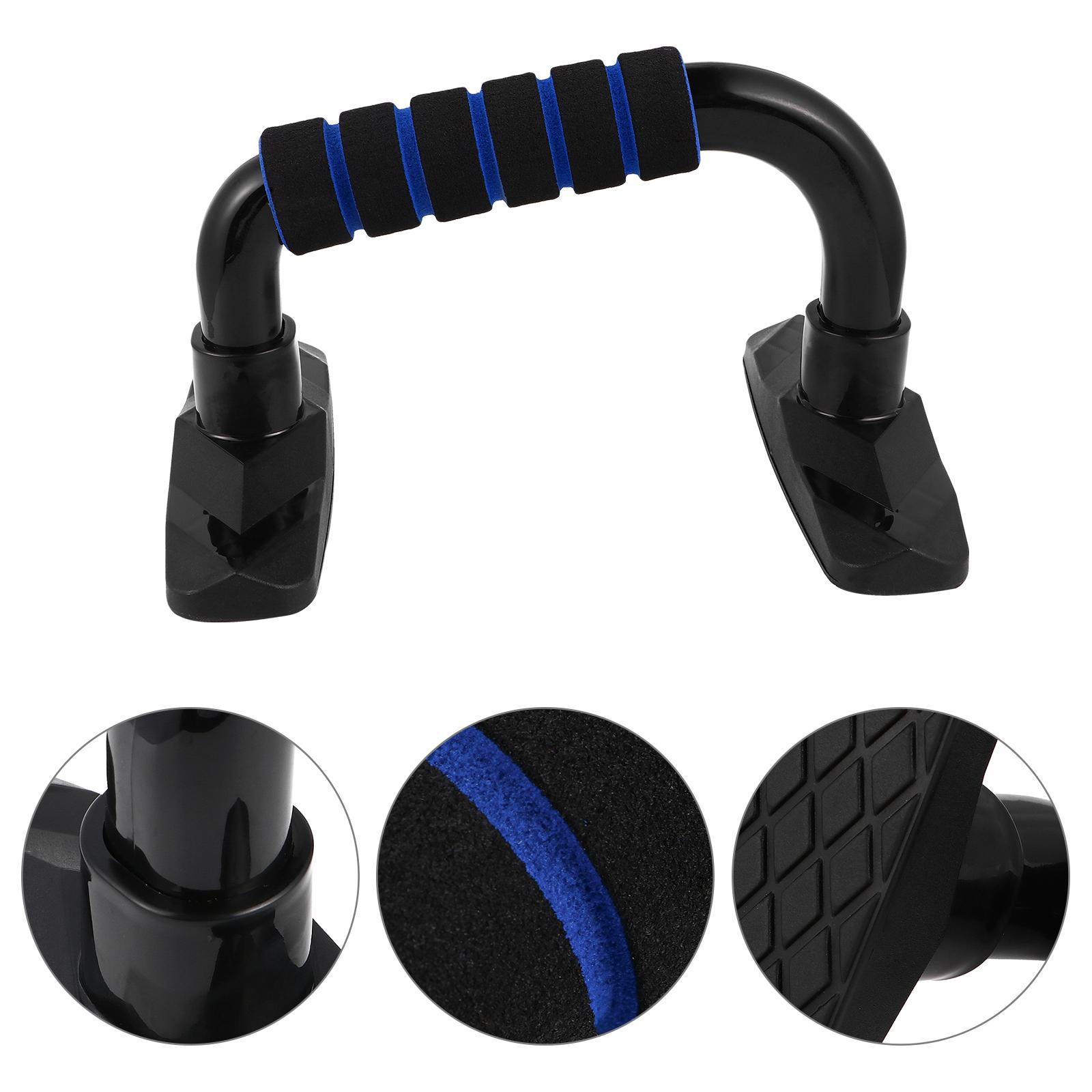 

Кронштейн для пуш-апа, портативные стойки для пуш-апа, рукоятка, спортивный тренажер для брюшного пресса, тренировочное оборудование для мышц, тренажерный зал для мужчин синий