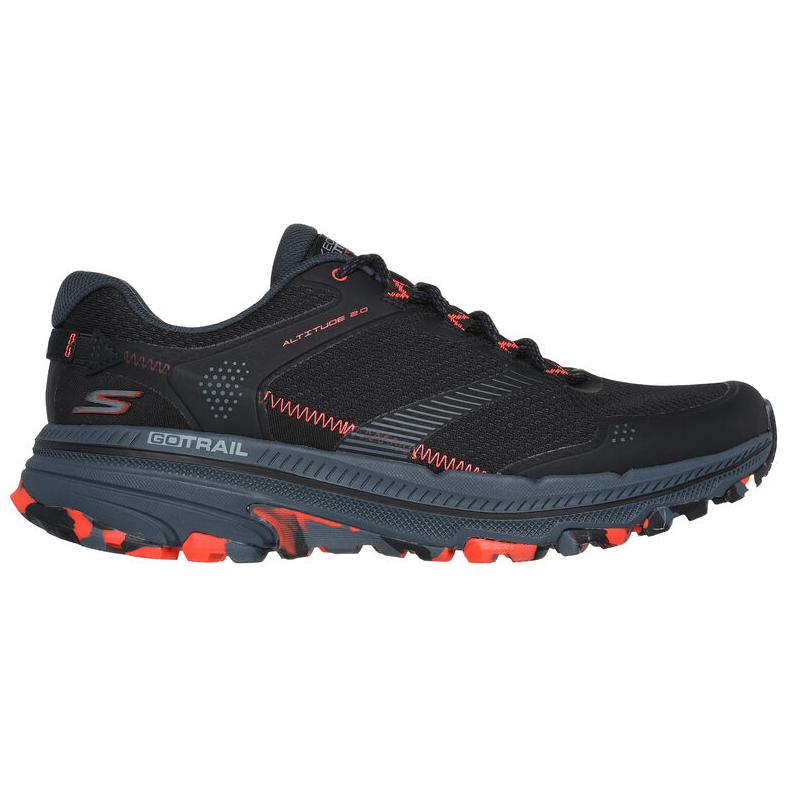 Skechers Go Run Trail Altitude 2.0 Lightweight Comfortable Shock Absorbing Durable Low Top Running Shoes Men sneaker Black 220760-BKCL