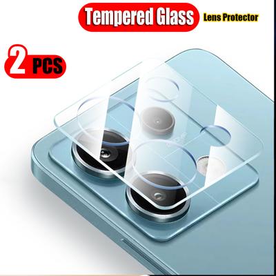 2 Stück HD-Kameraobjektiv-Schutz aus gehärtetem Glas für Redmi 13 13C 14C Hinweis 13 14 Pro 5G Hinweis 13 14 4G 5G Hinweis 14 13 Pro+ 5G POCO C65 X6 M6 Pro Film