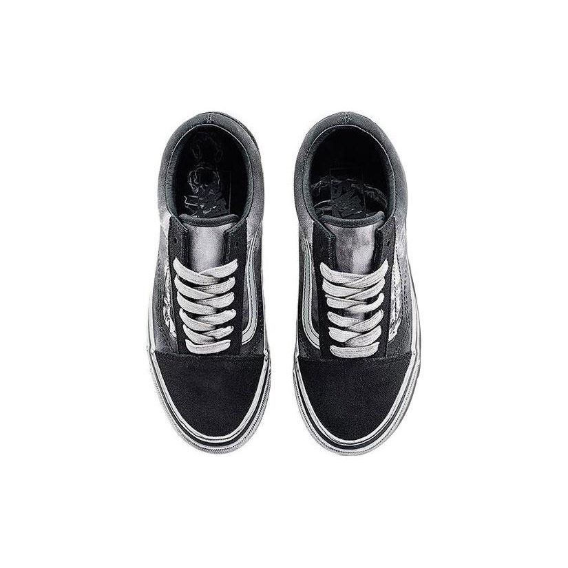 Vans Concepts X  Old Skool Series Comfortable Durable Low-Top Skate Shoes Unisex sneaker Black Gray VN0A4P3XY451