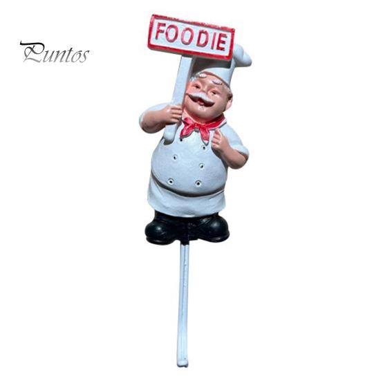 No Damage Wall Hook Cute Chef Shape Hook, Strong Resin Kitchen Punch Bearing Capacity Adhesive Backing Decorative for Home Hang Utensils Dishcloths