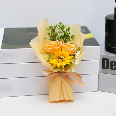 Seifenstrauß Blumendekor Hochzeit Künstliche Blumen für Geburtstag Jubiläum