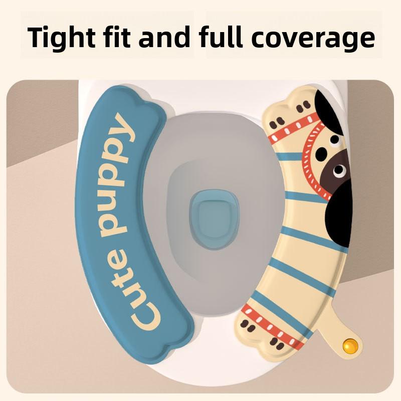 Antibacterial Aromatherapy Toilet Seat Cushion, Waterproof and Stain-resistant, All-season Adhesive, Dirt-resistant Material, Warm Toilet Seat Cushion