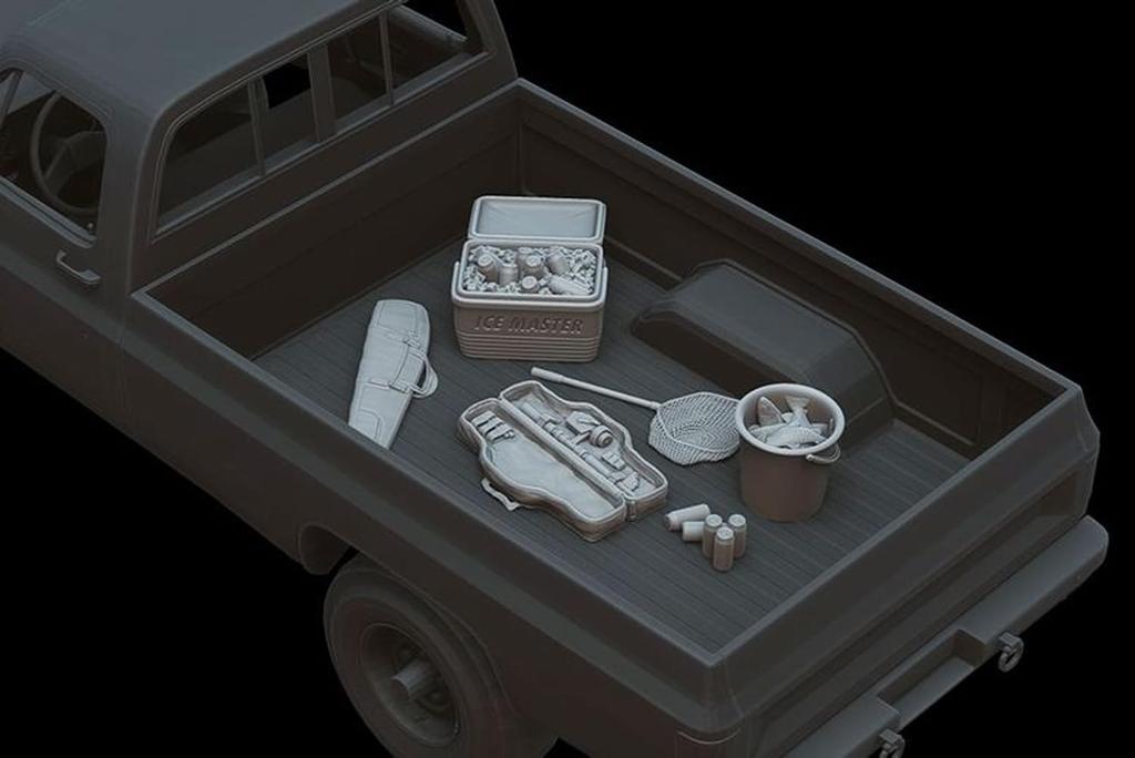 Mantis Miniature S Modern Outdoor Hunting Set Plastic Model Parts MAC63 1/35 (Scenery)