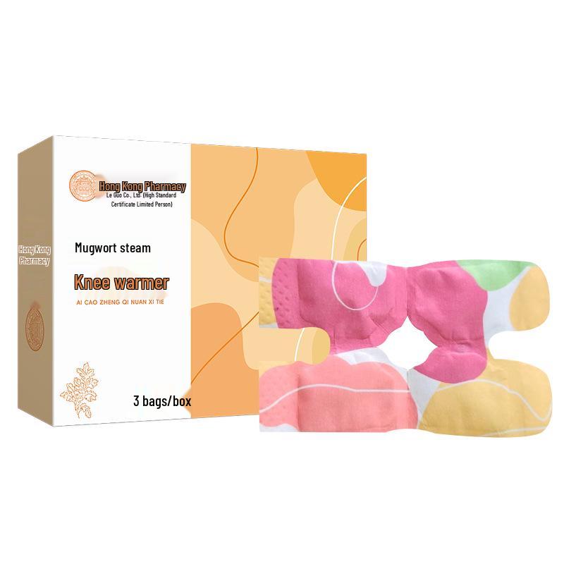 

Warm Knee Steam Heat Compress with Mugwort - Comfort Patches 3 Bags/Box