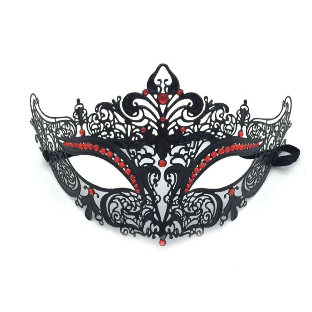Vintage Retro Half Face Mask Creative Metal Eye Mask Masquerade Mask  Masquerade Jewelry