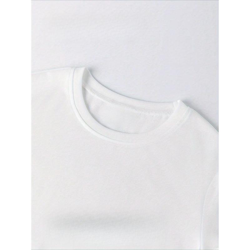 180g Large Size Women'S T-shirt  Hippopotamus As A Christmas Gift"  Casual Crew Neck Short Sleeved Top, Suitable for Holiday