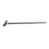 3 Sections Wooden Walking Cane Wenge Collapsible Folding Hand Walking Sturdy Ergonomic Stick for