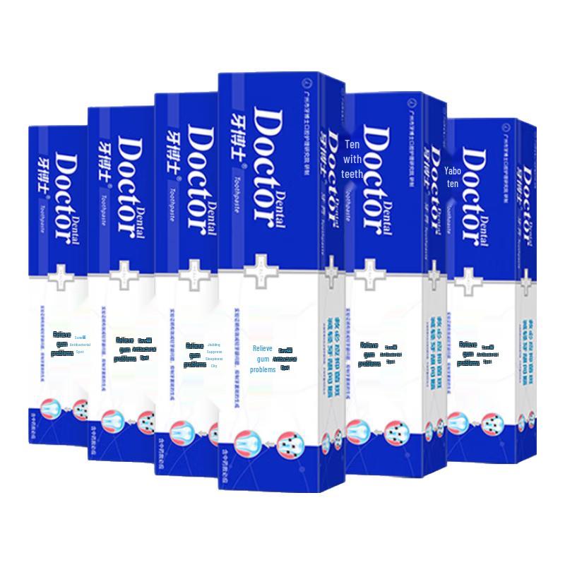 Dr. Tooth Jiubiying Anti-Plaque Toothpaste (6-Pack)