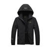 Unisex Spring & Autumn Windbreaker: Waterproof, Breathable Hooded Jacket for Hiking & Mountaineering.