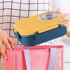 Stainless Steel Lunch Box For Kids 3-Compartment Food Container Picnic Food Containers For School Office Kids College Students