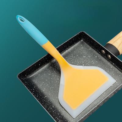 Spatules en silicone résistantes aux hautes températures pour crêpes, poêles antiadhésives, ustensiles de cuisine, cuillères à riz, cuillères à crêpes