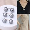 8Pcs Artificial Pearls Clothing Pin Jeans Waist Tighteners Pin Dress Safety Pin Cardigan Safetp Pin Shawl Sweater Clip