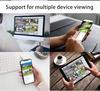 Wireless PTZ Camera with Triple Lens & Screen for Home Network Monitoring