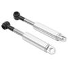 2Pcs Aluminum Alloy RC Shock Absorber Oil Damper Suspension Shock Absorber for Tamiya 114 Trailer