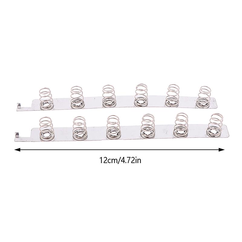 

18650 аккумуляторная батарея DIY пружина мобильное подключение питания никелированная зарядная сумка беспаечные положительные и отрицательные пружинные детали