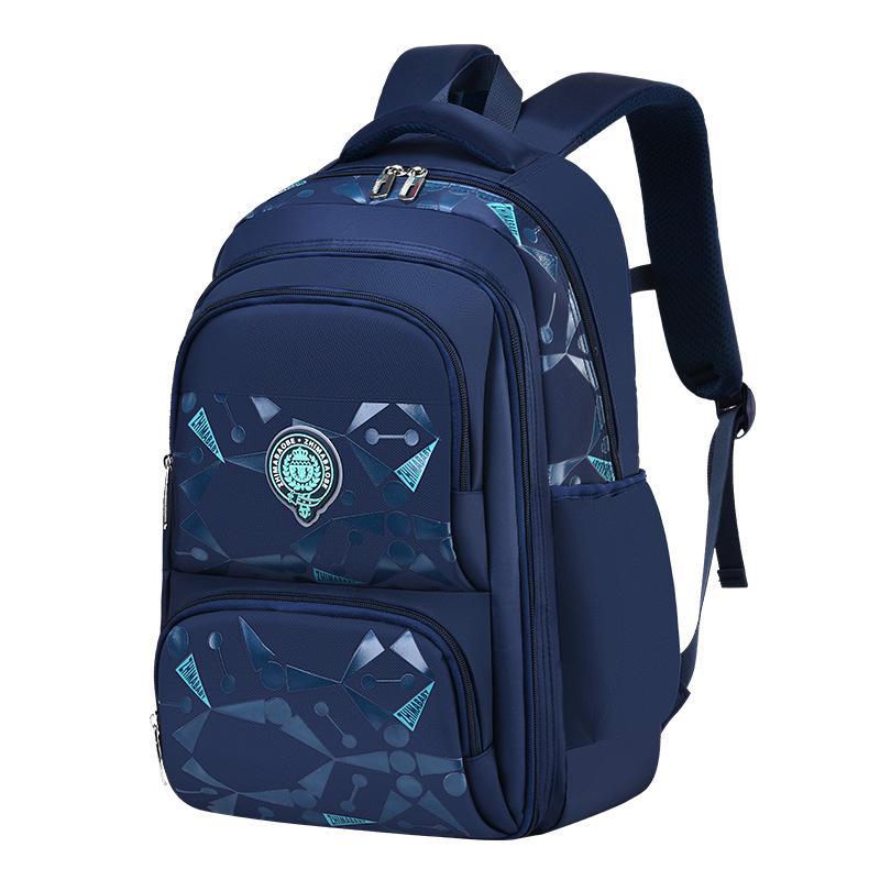 Korean Style Backpack for Elementary Students, Grades 1-6, with Side Cooler Pocket