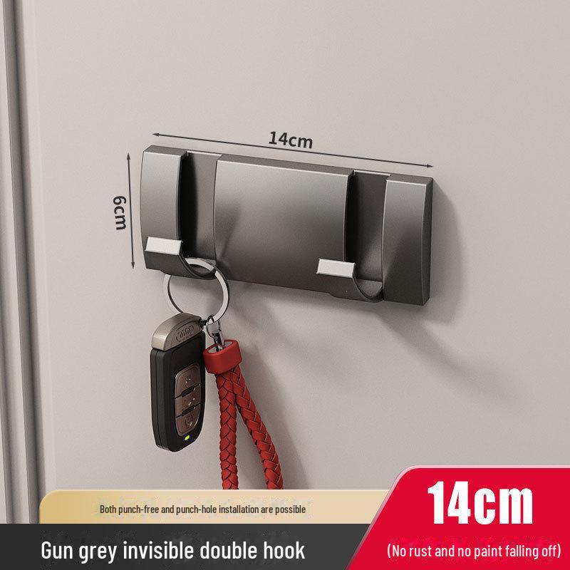 

Сильные невидимые настенные крючки с клеевым слоем для ванной и двери