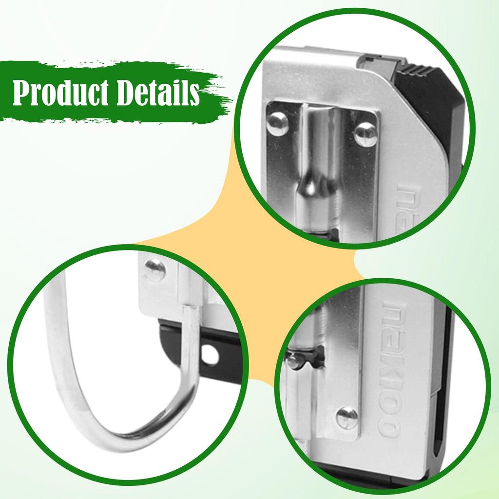 Tool Belt Clip Organizer Quick Response Work Belt Hook Attachment for Repairs Electricians Carpenters Mechanics