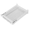 21?Grid Egg Drawer Storage Box Plastic Adjustable Length Egg Holder for Refrigerator Space Saving