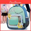 Tv Cat Letter Pattern Cartoon Toddler School Backpack With Spliced Design Color