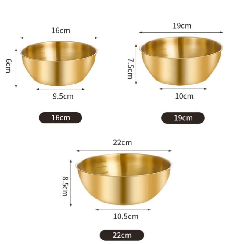 DREAM Stainless Steel Mixing Bowl Sets