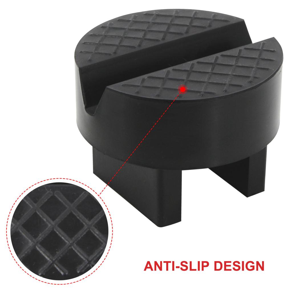 1PCS Jack Stand Pad Adapter Support Grip for Slotted Frame Rail Unique Design Protector Compatible for VW BMW Ford Nissan Toyota